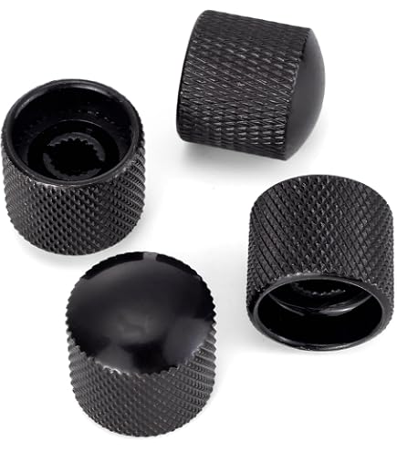 Daka-Ware Top Hat Switch Tip for Fender Telecaster | Black | 1