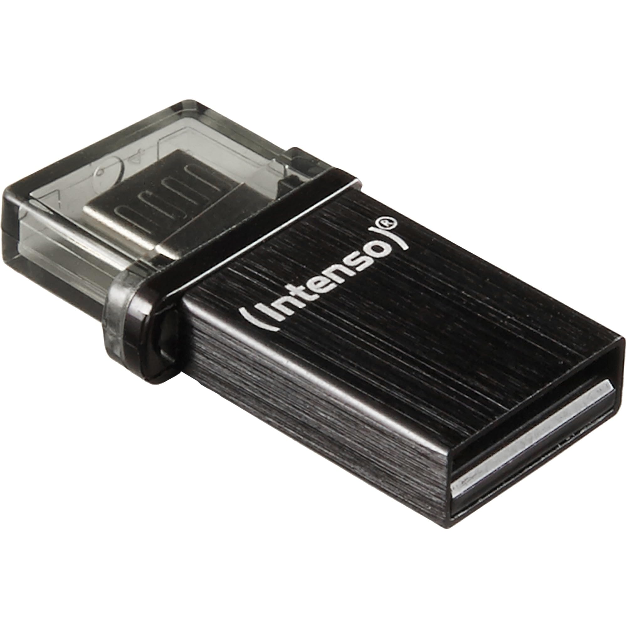 Intenso Mobile Line Memory Stick Mini On-The-Go USB 2.0 and Micro-USB Black 8 GB