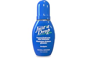 Just a Drop Toilet Odor Eliminator, Eucalyptus, 15 ml, Before-You-Go Poop Drops