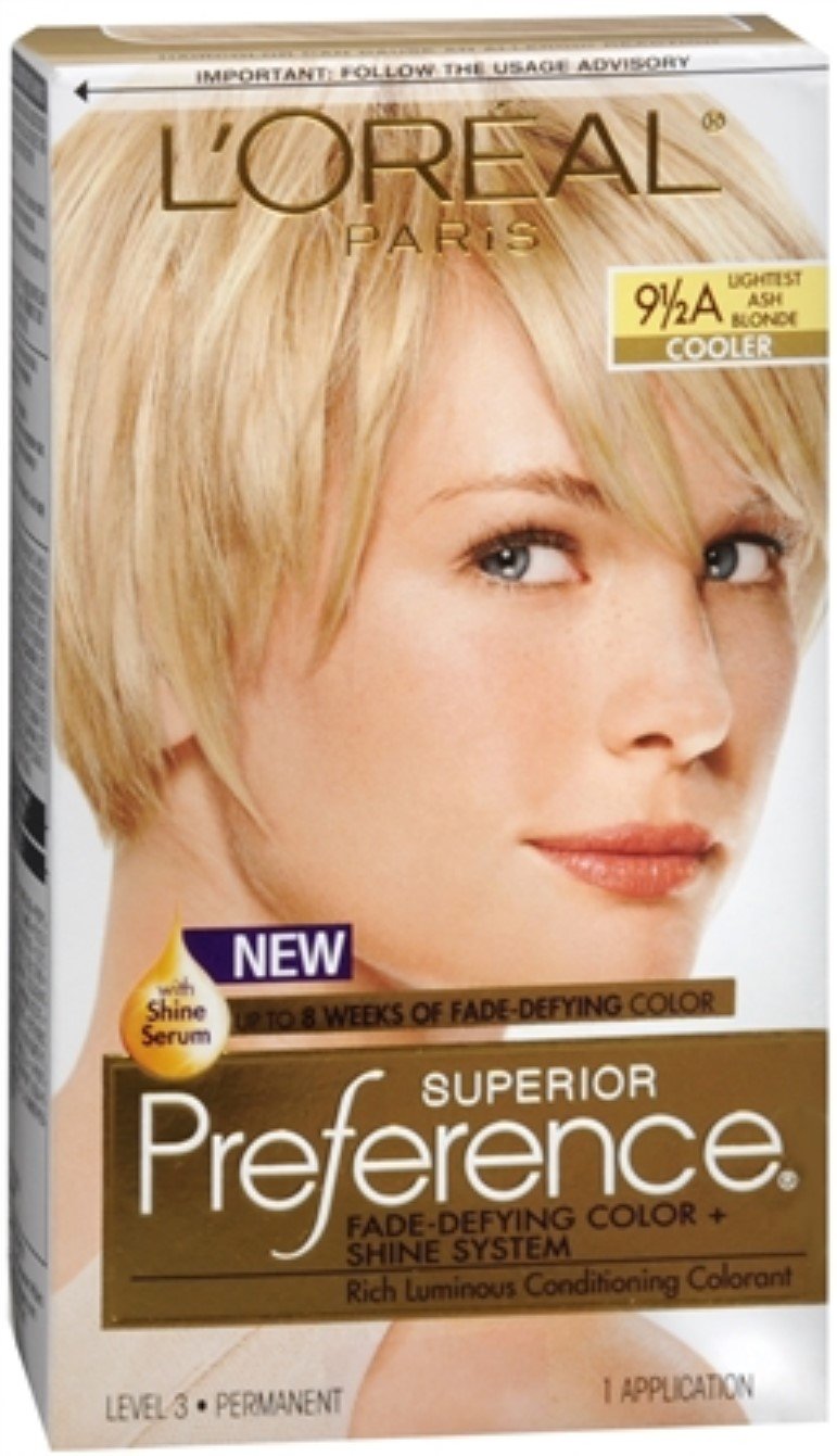 L'Oreal Superior Preference - 9-1/2A Lightest Ash Blonde (Cooler) 1 Each