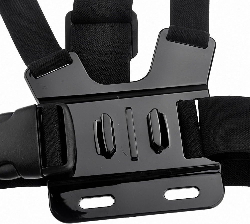 Chest Mount Harness for Action Camera Adjustable Chest Strap Compatible with Gopro Hero 13 12 11 10 9/ AKASO EK7000/ DJI Osmo/WOLFANG/Apeman/Jadfezy - Image 3