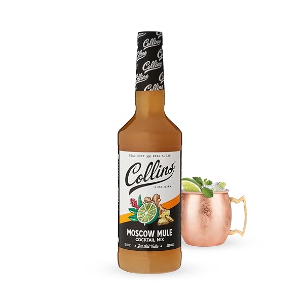 COLLINS MOSCOW MULE MIX | MADE WITH LIME...