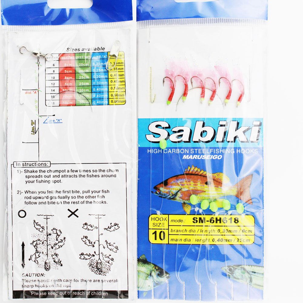 柔らかい Luengo 5パック海水淡水釣りsabikiリグルアー疑似餌魚スキン釣りリグ B07dh2cjzy Withにフック釣りcatching餌リグルアーassortment 10 8 オモリシンカー Melnor Com