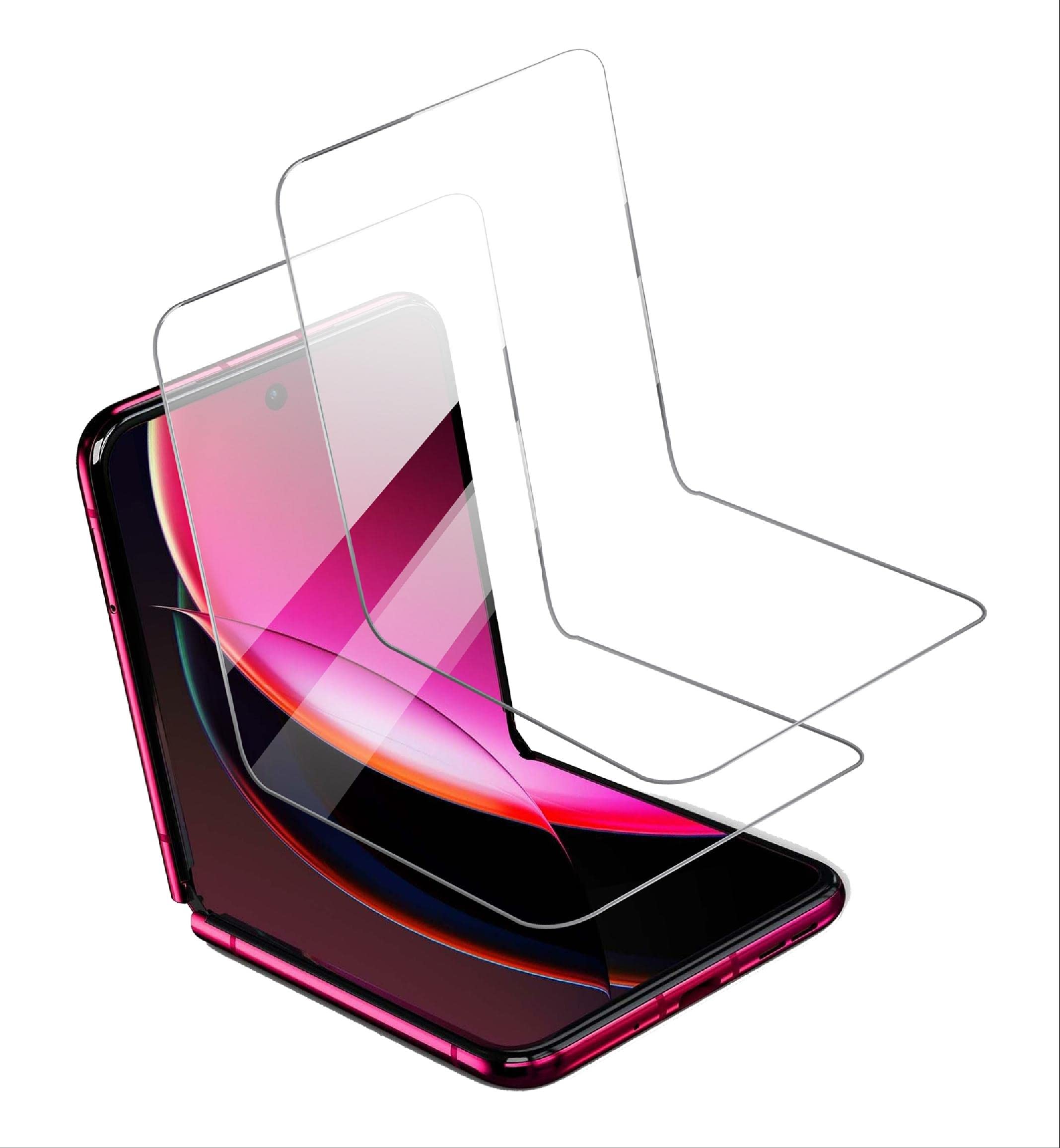 GIOPUEY [2 Pack Screen Protector Compatible with Motorola Razr 40/40 Ultra, High Transmittance Flexible TPU, Ultra Thin, Scratch Resistant, Case Friendly, OilProof, Smooth