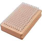 RaceWax Pro Nylon Ski Snowboard Wax Brush White 10 mm - (RA-5713)