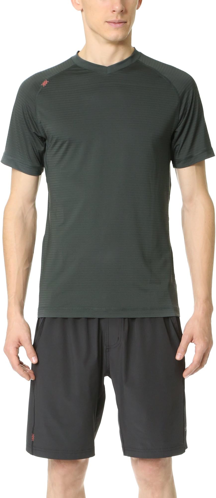 Rhone Men's Sentry Active Tee, Jungle, Small