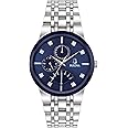 Bulova Men's Multi-Function 3-Hand Quartz Watch with Diamond Dial, Edge to Edge Crystal