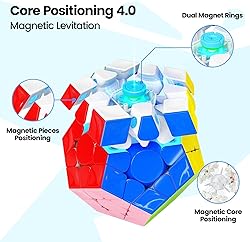 Bukefuno GAN Megaminx MagLev UV V2 Speed Magic Cube