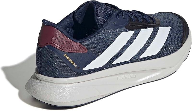 Homme Duramo SL 2 Running Shoes, Night Indigo/Cream White/Gold met., 42 EU — photo 5 sur 8