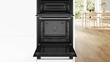 Bosch Series 4 Built-in Double Oven Stainless Steel 60cm view 4
