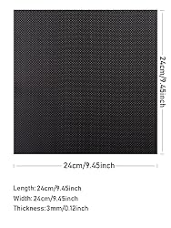 Kalolary Carbon Fiber Board Plate 240 X 240 X 3