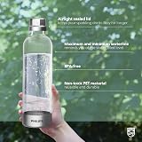 Philips Carbonating Bottles 1L Twin Pack Reusable PET Sparkling Water Bottles view 2