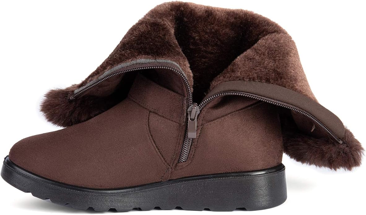 Solacozy Womens Lining Outdoor Booties