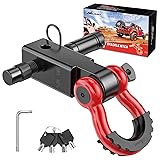 Nilight Anti-Theft Shackle Hitch Receiver 2Inch