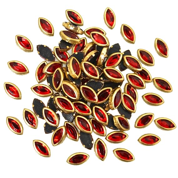 Embroiderymaterial Kundans for Embroidery, Craft and Jewellery Making