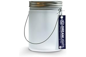 GENUINE FRED Fred & Friends DREAMLIGHTS Solar-Powered Rechargeable Flickering Lamp