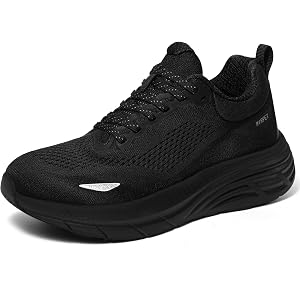 Wirpex Women's Wide Toe Box Walking Shoes Cushion Comfortable Tennis Shoes Non-Slip Running Workout Gym Sports Athletic Breat