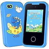 Nikuku Kids Smart Phone for Boys, Children Christmas Birthday Dinosaur Toys for 3-8 Years Old, Toddler Pretend Cellphone Girl