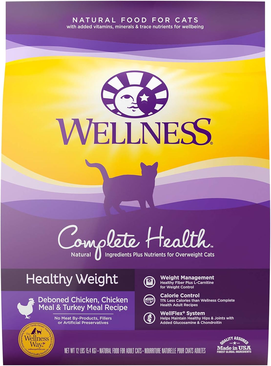wellness complete health natural grain free dry cat food
