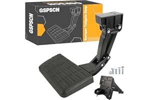 GSPSCN Tailgate Bedstep Rear Bed Step Replacement for Toyota Tundra 2022 2023 2024 2025, Folding Truck Step Retractable Bumper Tailgate Step #PTS30-34000