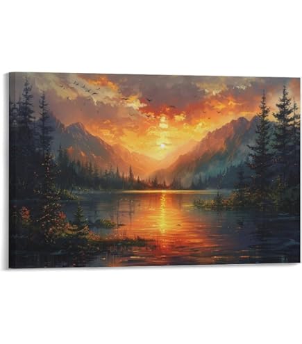 Amazon.com: Scorpio Posters Waves Crashing - by Bob Ross - Poster