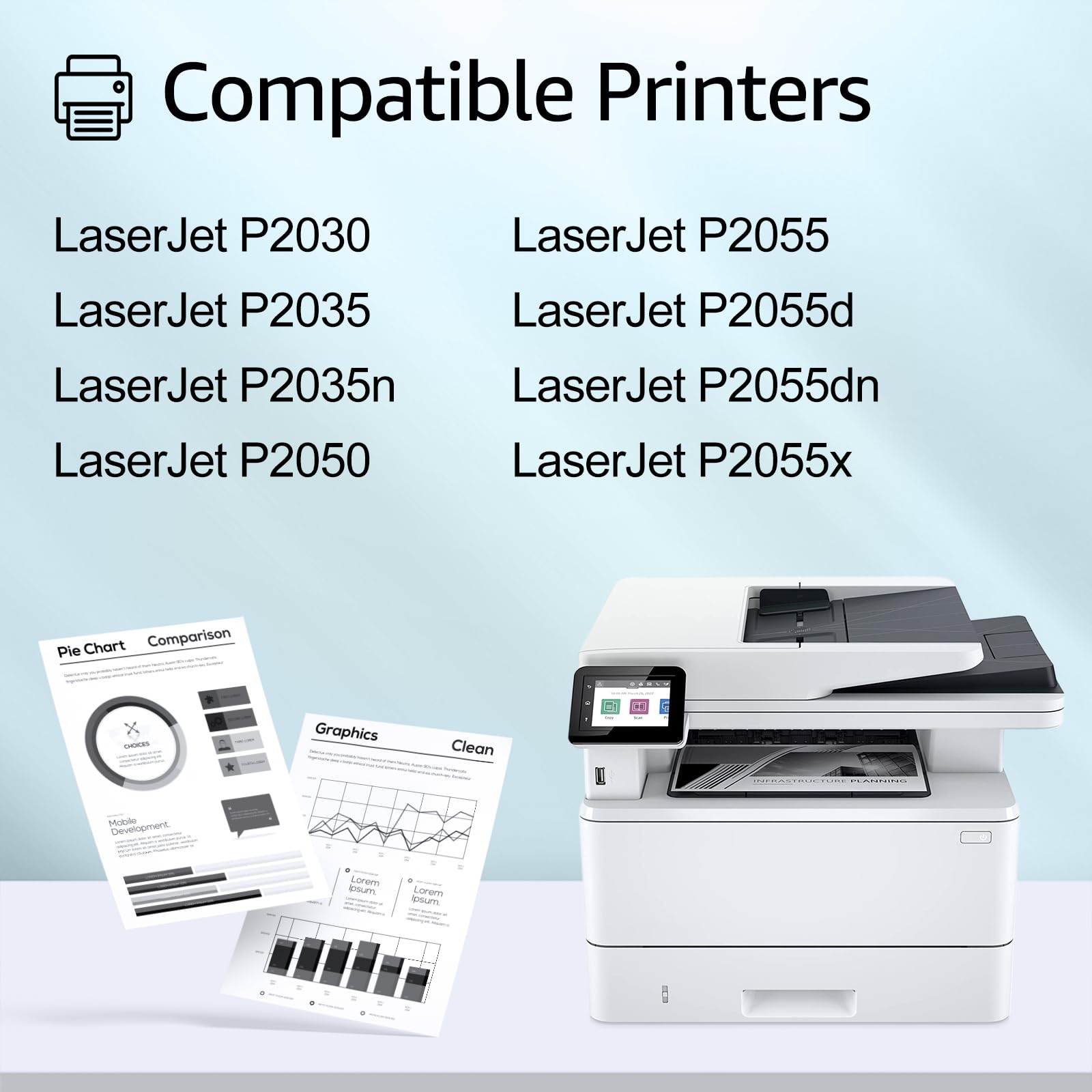greencycle Compatible Toner Cartridge Replacement