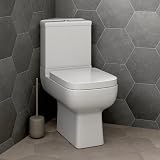 AAN Square Toilet Seat Soft Close with Top Fixing Quick Release Hinges 42L x view 4