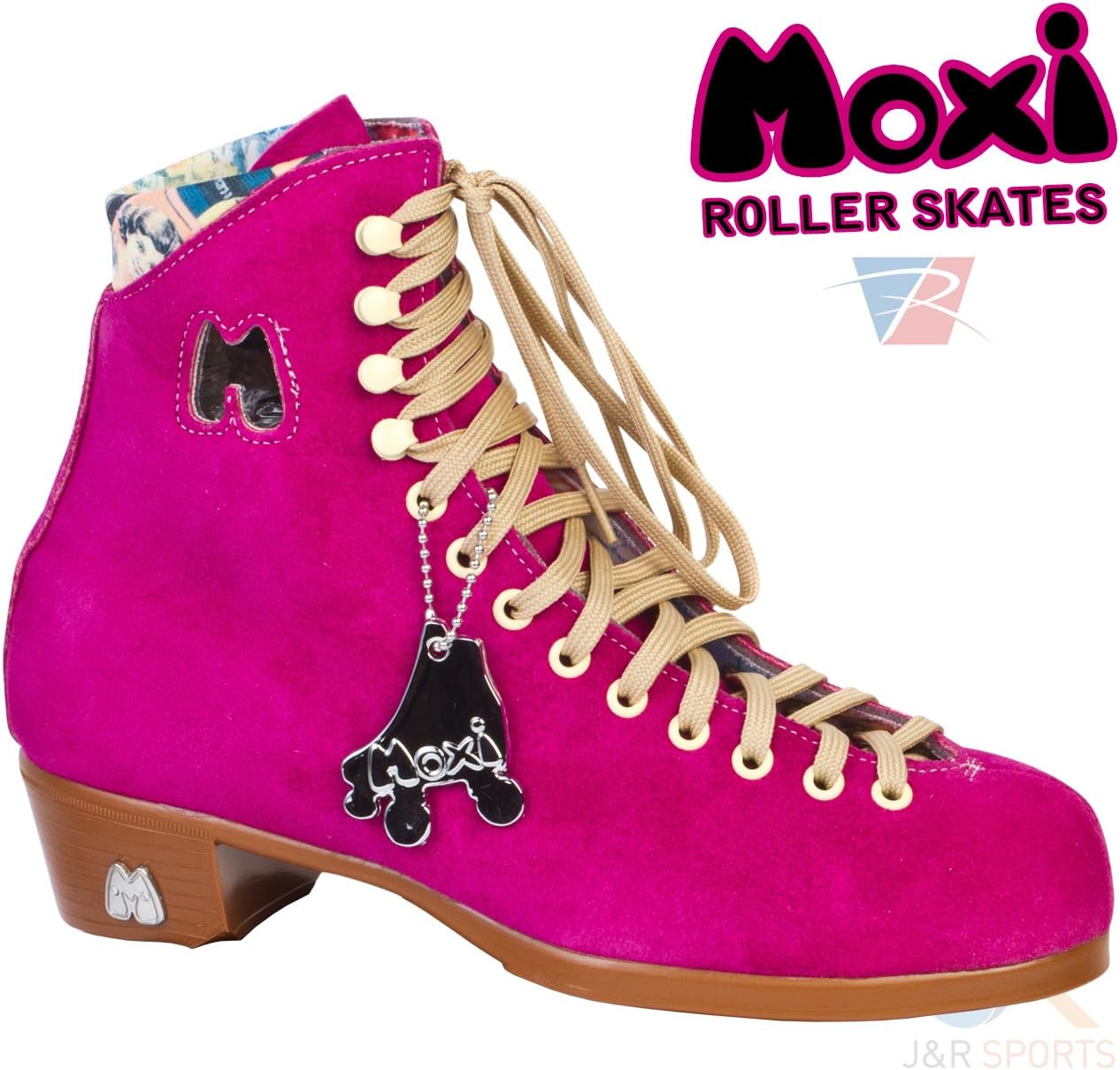 Moxi Lolly Set Pro Retro figure Quad Skate Skates Suede