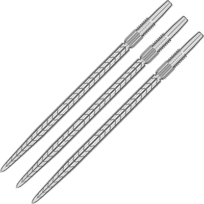 Target Darts Swiss Point 40mm RVE 3 Pack Silver Points