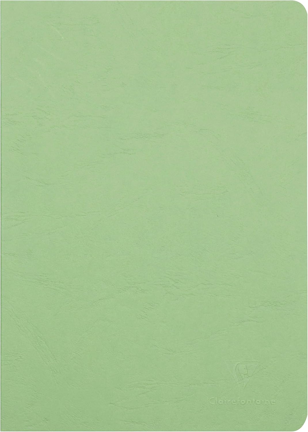 Clairefontaine 733003C Age Bag Collection A Green Stapled Notebook, A4 21x29.7 cm, 96 Plain White Pages, 90 gsm Paper
