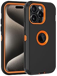 for iPhone 15 Pro Max Case, with Built in Screen