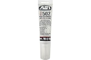 ASI Silicone Sealant 100% RTV Food Safe - 2.8 oz Squeeze Tube -White-