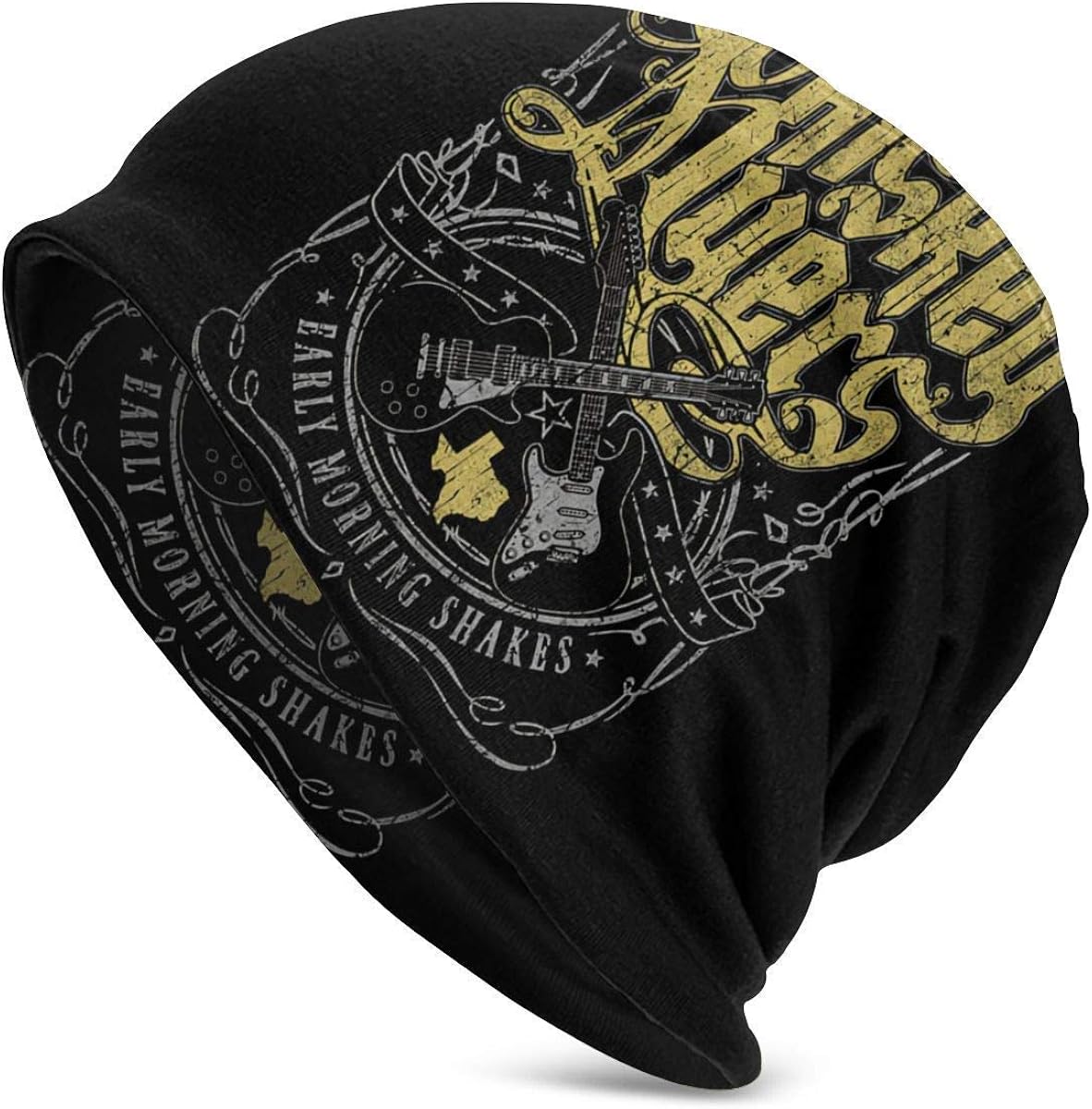 Yuanmeiju Whiskey Myers Adult Knit Hats Fashion Casual Beanie Hat 3D