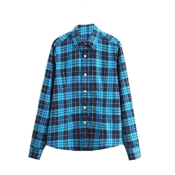 flannel polo shirt womens