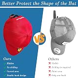 TOTSUN Adhesive Hat Hooks Wall Mounted Cap Rack Hanger Holder Baseball Cap view 5