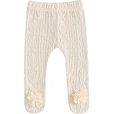 Mubineo Baby Girl Footed Leggings Cute Flower Tights Toddler High Waist Legging Pant Cotton Socks Pantyhose