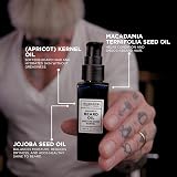 Murdock London Natural Beard Oil for Men 50 ml Organic Nourishing Gloss Finish view 3