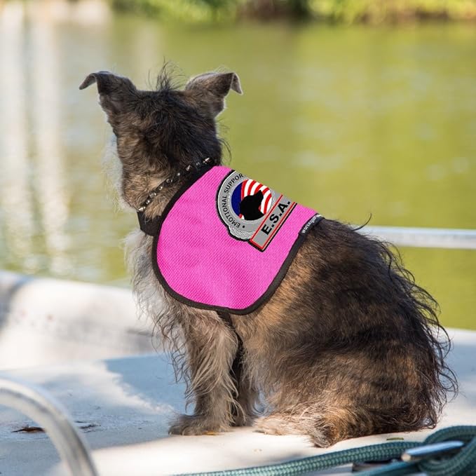 Brand Premium ESA Dog Vest for Smaller Emotional