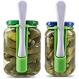 Huotwoe Pickle Fork for the Jar 2 Pack Pickle Grabber 304 Stainless Steel Convenient Pickle Picker Kitchen Gadgets Pickle Gif
