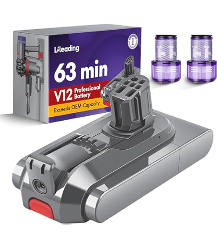 Amazon.com: BXX 3200mAh V12 Battery Replacement for Dyson V12