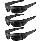 QALLY Sports Sunglasses-Men Polarized Mens-Sunglasses: Wrap Around Sun Glasses for Cycling Fishing with UV400 Protection