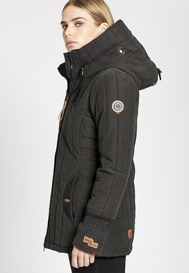 Kleidung Accessoires Khujo Tweety Prime Jacket Damen Winterjacke Jacke Jacket Stepp Optik Kapuze Neu Jacken Mantel Westen