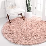 Unique Loom Davos Shag Collection Area Rug - Solid