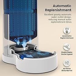 CZPET Automatic 4L/1Gal/135Oz Cat Water Dispenser