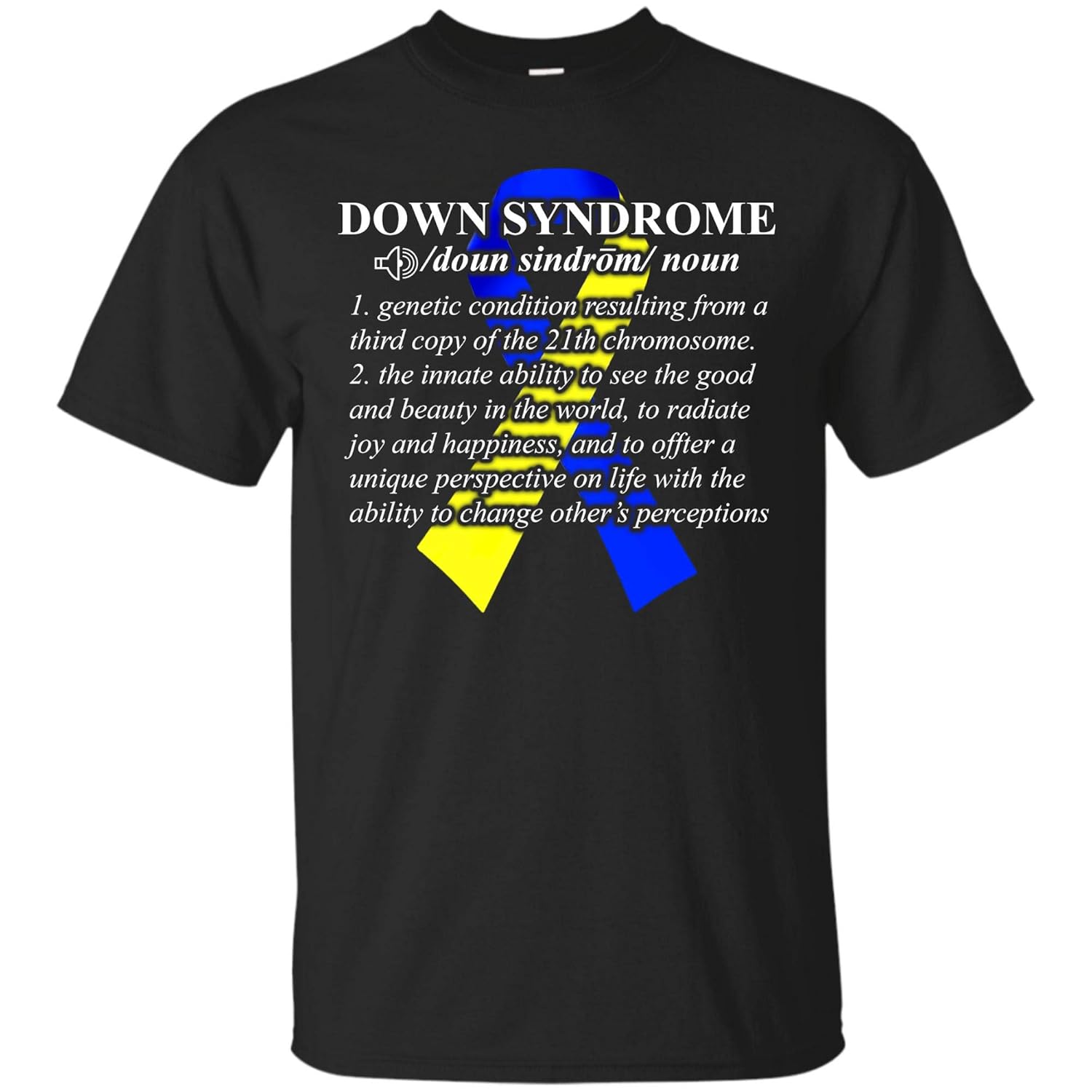 Down Syndrome Definition Awareness Month T Shirts Kinihax