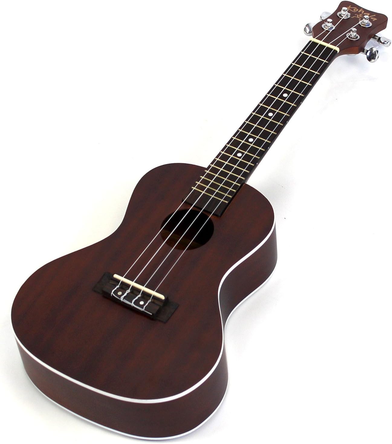 Kohala Mahogany AK-C Akamai Concert Ukulele Guitar + Carrying Case