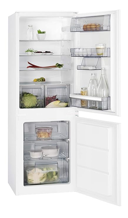 AEG SCE51621LS Einbau Kühl-Gefrier-Kombination mit Gefrierteil unten / 160 l Kühlschrank / 72 l Gefrierschrank / großer Einba
