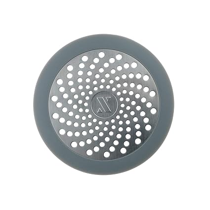Amazon.com: SlipX Solutions Gray Seal Tight Drain Protector Fits Standard Sink and Tub Drains to Prevent Clogs (4.5