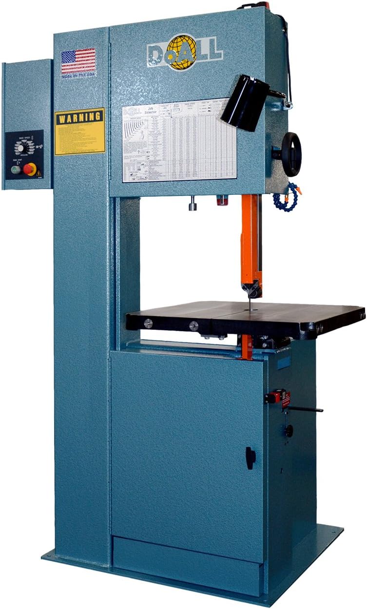 DoALL 2013-V5 20" x 13" Vertical Contour Band Saw - 5 hp, 460V with Work Light
