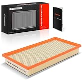 A-Premium Engine Air Filter Compatible with Dodge &amp; Jeep Models | for Dodge Dakota, Durango, Ram 1500 2500 3500 &amp; Jeep Cherokee, Comanche, Wagoneer &amp; Ram Dakota, 1997-2011, Replaces 53004383